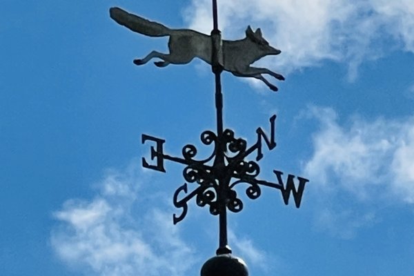 Weathervane on ex-Hunt kennels